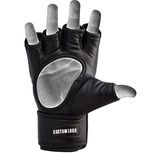 Guantes MMA de medio Dedo de calidad superior, ropa de lucha y entrenamiento, guantes MMA para adultos, guantes MMA con cordones para hombres a la venta - Product Image 3