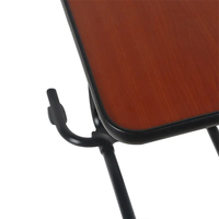 Table de lit MSMT à roulettes réglable, bureau mobile pour ordinateur portable, utilisation en milieu hospitalier, table d'appoint pour canapé, certifiée ISO13485, capacité de charge de 30 kg