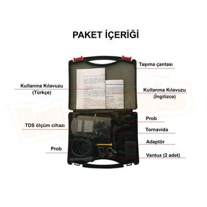 AEK-Tech PH-2636-K136.002 Testeur de qualité de l'eau continu - Mètre de pH, EC, TDS avec mesure de la conductivité et de la température - Product Image 5