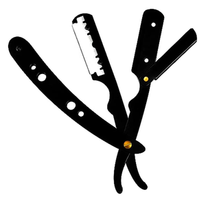 Rasoirs à bord droit en acier inoxydable professionnels les plus vendus pour hommes produits de rasage de gorge de coupe lisse industrielle de haute qualité - Product Image 1