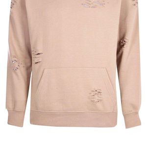 Sudaderas con capucha desgastadas personalizadas Ropa con logotipo hecho a medida Sudaderas con capucha desgastadas térmicas de alta calidad - Product Image 4