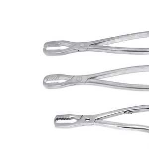 ชุดคีมจับกระดูก Lane Bone Holding Forceps 3 ชิ้น ขนาด 6 10 12 นิ้ว สำหรับสัตวแพทย์ ทำจากเหล็กกล้าไร้สนิม ใช้สำหรับผ่าตัดกระดูกและข้อ  แบบใช้มือ ได้รับมาตรฐาน CE - Product Image 5