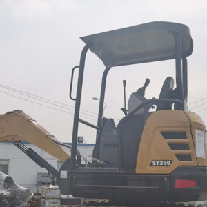 Mini excavadora sobre orugas 2025 SY35U, peso de 4 toneladas con motor original, equipo de acuicultura - Product Image 1