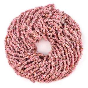 Perle de puces lisses non coupées de Rhodochrosite naturelle brillante de qualité supérieure avec finition faite à la main forme unique pour la fabrication de bijoux et d'artisanat - Product Image 1