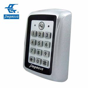 LF125KHz & HF13.56MHz ISO14443A su geçirmez erişim denetleyicisi RFID Metal kasa ve tuş takımı kart okuyucu erişim kontrol sistemi - Product Image 1