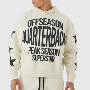 Nuevo Diseño, Chándal Oversize para Hombre, Ropa Deportiva Casual, Precio al por Mayor, Conjunto Deportivo Unisex con Estampado Puff - Product Image 3