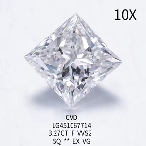 Diamant de qualité supérieure cultivé en laboratoire HPHT, bon prix pour un diamant de taille brillant certifié, couleur D, D'VINS JEWELS, cadeau de Noël, bijoux - Product Image 6