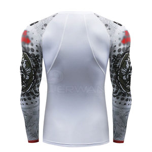 High Quality Custom Size Men's Rash Guard with Spandex/Polyester Material Quick Dry & Breathable Features Latest Design - Product Image 3