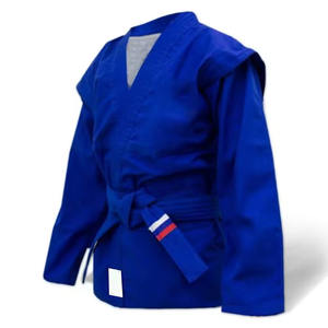 Combinaisons de karaté en coton unisexe en gros 2026, uniformes de taekwondo de haute qualité pour hommes et femmes, logo personnalisé, vêtements d'arts martiaux - Product Image 3