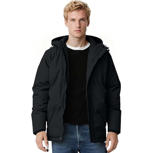 Chaqueta acolchada de alta calidad para hombre 2025 logotipo personalizado impermeable ligero aislado ropa de abrigo de invierno OEM chaquetas al por mayor a granel - Product Image 1