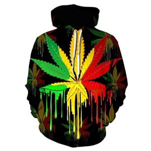 OEM personalizado Unisex otoño moda con capucha pulóver Puff impreso ecológico transpirable Logo Full Digital 3D impreso poliéster - Product Image 4