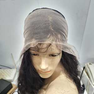 Perruque lace frontal suisse 13x4 Perruques en cheveux humains Natura cheveux raides cuticule alignée sans emmêlement doux et brillant - Product Image 4