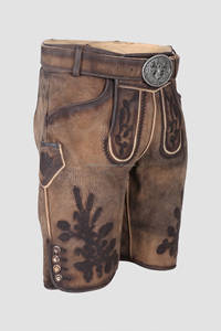 Lederhosen lederhos/ Trachten กางเกงบาวาเรียนหนังแท้แบบสั่งทำ2025 - Product Image 3