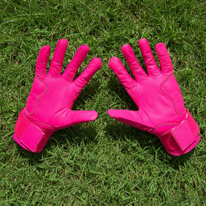 ถุงมือตีเบสบอลแบบอัมบิเด็กซ์แบบสั่งทำพิเศษ หนังพรีเมียม ข้อมือยาว ทนทาน ระบายอากาศได้ดี สีชมพู สำหรับการแข่งขันและการฝึกซ้อม - Product Image 3