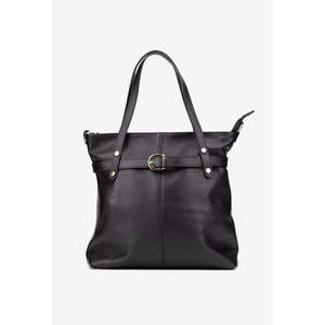 Borsa a Spalla da Donna in Vera Pelle Morbida Made in Italy con Due Cinghie, Dettagli con Rivetti e Chiusura a Zip 25380 - Product Image 5