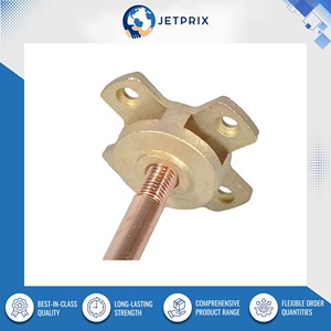 Jetprix International, Distribuidor Confiable que Vende Accesorios de Tierra de Latón de la Más Alta Calidad, Base de Terminal para Varilla de Protección contra Rayos - Product Image 3