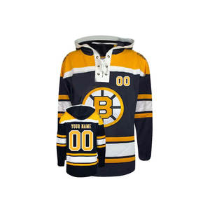 Sweat-shirt de hockey sur glace de haute qualité avec graphismes sublimés et poche kangourou, style veste, vêtements de sport - Product Image 1