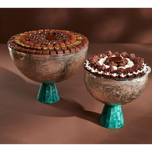 Bol à chocolat décoratif élégant et écologique fait à la main Bol en métal doré de meilleure qualité pour les mariages Prix raisonnable - Product Image 2
