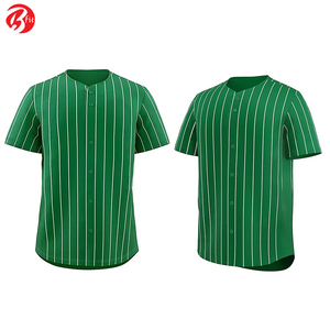 Vêtements d'entraînement d'équipe Chemises de sport de meilleur style Chemises en polyester respirantes pour le baseball et le softball Chemises de baseball - Product Image 3