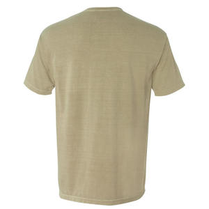 เสื้อยืดผ้าฝ้าย100% สำหรับผู้ชายเสื้อแขนสั้นทรงหลวมพิมพ์ลายบนหน้าจอแบบถัก - Product Image 5