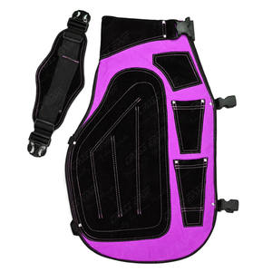 Handtied Horse shoeing protection farrier apron with mesh lining women's farrier <b>chaps</b> leather Air-Mesh Veterinary instruments - Product Image 4