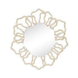 Espejo de pared Decoración para el hogar Diseño de hojas interiores Decoración clásica y moderna Espejo Múltiples diseños de acabado - Product Image 6