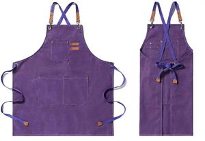 Unisex Chef <b>Apron</b> Cotton <b>Kitchen</b> <b>Apron</b> Adjustable Cooking <b>Apron</b> Work <b>Apron</b> with Pockets Professional Restaurant <b>Apron</b> for Men - Product Image 4