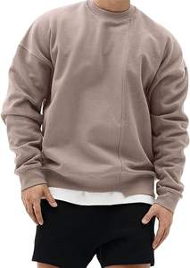 2025 dernière conception personnalisé imprimé hommes Twinset hiver tenue décontracté col rond sweat-shirts bas quantité minimale de commande en gros - Product Image 5