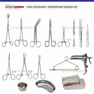 Juego de instrumentos de reparación de hernia de fuente de alimentación manual de 30 piezas certificado CE ISO OEM de acero inoxidable para cirugía - Product Image 3