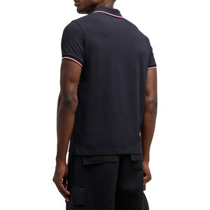 Polo de Algodón Piqué para Hombre, Suéter de Punto, Antibolitas, Corte Ajustado, Alta Calidad, Camiseta Lisa de Verano, Estilo Moderno e Informal - Product Image 4