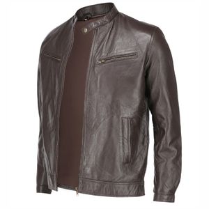 Veste en cuir pour homme tendance, veste en cuir personnalisée, respirante, veste d'hiver pour homme, vestes personnalisées, logo personnalisé - Product Image 5