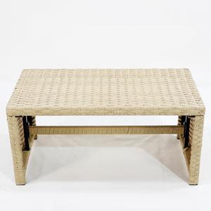 CH Factory- Modern Rattan Sectional <b>Sofa</b> with High-density <b>Foam</b> Cushions and Versatile Use - Product Image 5