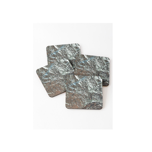 Dessous de verre en pierre en aluminium fait à la main tasse à café sous-verres en verre sous-verres écologiques à usage fait main à bas prix - Product Image 6