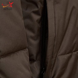 Chaquetas de Invierno Acolchadas para Hombre, de Alta Calidad, Servicio OEM al por Mayor, Chaqueta Oversize con Cuello Alto, Logotipo Frontal, Reversible - Product Image 5