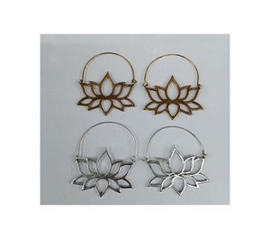 Pendientes de aro de aleación clásica para mujer joyería de Metal de moda aniversario - Product Image 1