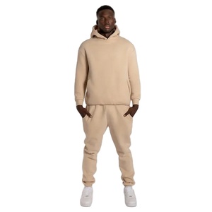 Nouvelle Arrivée Survêtements de Sport Décontractés à Capuche Imprimés et Unis pour Hommes, Idéaux pour l'Extérieur et la Maternité Hivernale - Product Image 4