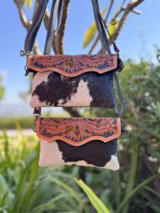 Bolso de Hombro Estilo Bohemio Gitano, Hecho a Mano, Vintage, con Flecos y Tallado a Mano en Cuero Vacuno, Último Diseño - Product Image 5