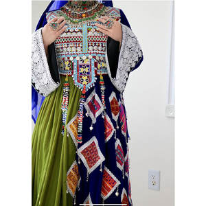 100% vestidos Kuchi afganos de alta calidad al por mayor vestido Kuchi afgano tradicional de alta calidad a granel - Product Image 5