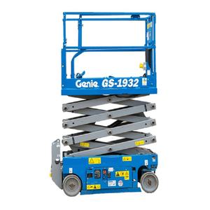 Élévateur à ciseaux électrique compact de 19 à 25 pieds à vendre Élévateur à plate-forme efficace pour les travaux d'entretien de routine - Product Image 4