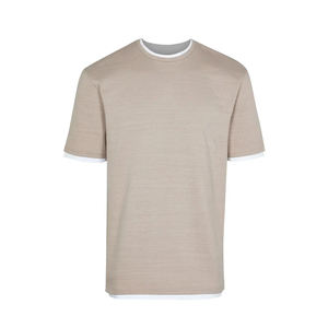 T-shirt pour homme à haute confortabilité, 100% coton, conçu pour une respirabilité maximale, coupe douce, anti-froissement, séchage rapide, pour la marche, la salle de sport, au quotidien - Product Image 3