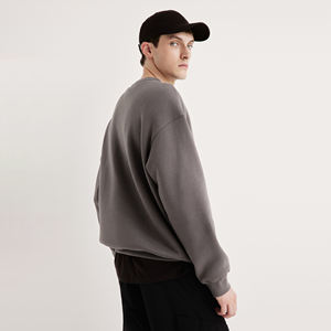 Unisex 500 Gsm French Terry en blanco de peso pesado sudaderas de alta calidad Puff estampado de gran tamaño personalizado sudaderas con capucha pulóver polar hombres - Product Image 5