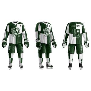 Uniforme de hockey sur glace en vrac très demandé Maillot d'équipe personnalisé entièrement en polyester Vêtements de hockey OEM personnalisés sublimés de haute qualité - Product Image 3