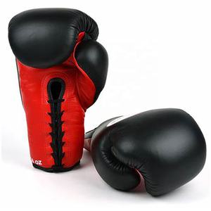 Gants de boxe pour hommes en cuir PU imperméable et antidérapant - Couleur, taille et logo personnalisables pour les sports de plein air - Product Image 2