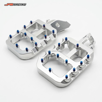Repose-pieds en alliage d'aluminium CNC avec logo personnalisé, prêts à être expédiés, pour Sur Ron Ultra Bee, améliorations pour moto électrique tout-terrain