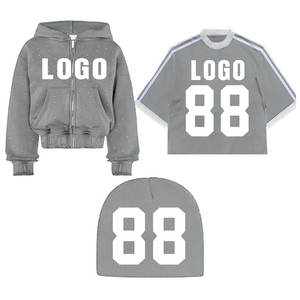Breathable hoodies and <b>beanie</b> Men's Custom boxy shirt Printed boxy shirt and high quality Bennie - Product Image 5