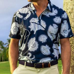 Hombres para crear su propio logotipo poliéster 180 gramos Golf ropa Dry Golf camiseta sublimación hombres Golf Polos - Product Image 1