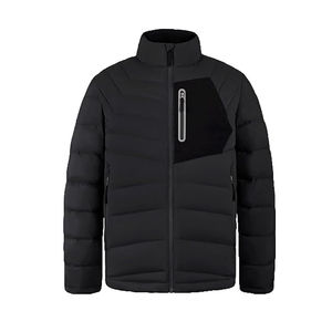 Chaqueta Acolchada de Invierno Unisex 2025, Chaqueta Impermeable con Capucha para Hombre y Mujer, Talla Grande, Diseño de Parches de Poliéster Tejido - Product Image 5