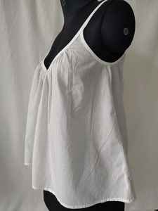 Blusa Vintage con Cuello en V, Manga Raglán, Rayón Viscosa, Bordada, con Botones en la Parte Delantera para Mujer, Ropa de Oficina - Product Image 3