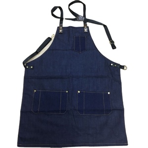 Elegante delantal de cocina con logotipo personalizado para chefs y uso doméstico Diseño ajustable Impermeable Durable para uso diario en la cocina Delantal personalizado - Product Image 1