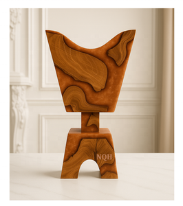 Quemador de Incienso de Madera de Acacia Premium con Resina Epoxi 2026 |   Difusor de Incienso Aromático Artesanal y Duradero |   Lujo - Product Image 5